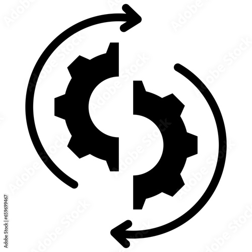 Problem Glyph Icon