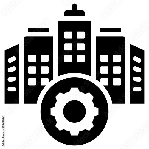 Companies Glyph Icon