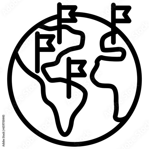 Country Outline Icon