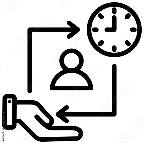 Dedication Outline Icon