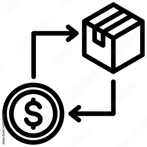 Purchasing Outline Icon