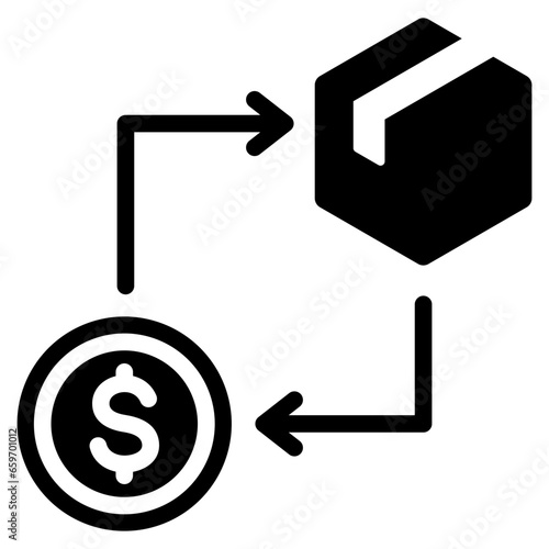 Purchasing Glyph Icon
