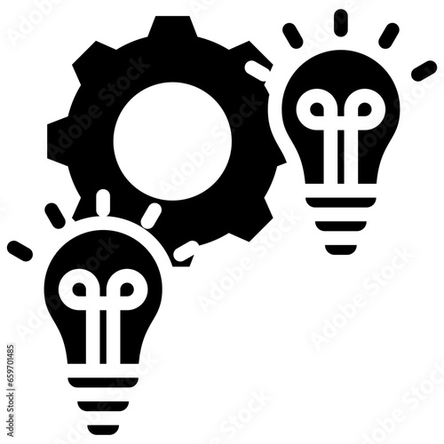 Synthesis Glyph Icon