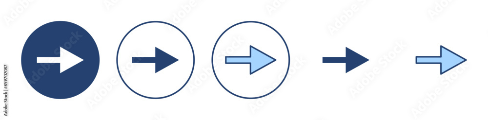 Arrow icon vector. Arrow sign and symbol for web design. Arrow icon vector. Arrow sign and symbol for web design.