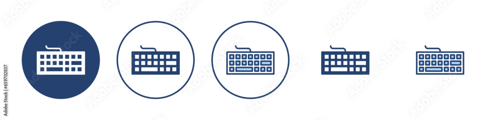 Keyboard icon vector. keyboard sign and symbol Keyboard icon vector. keyboard sign and symbol