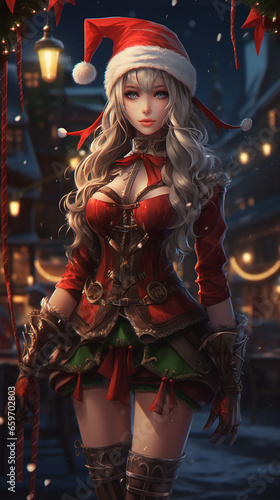 Anime Christmas Elf