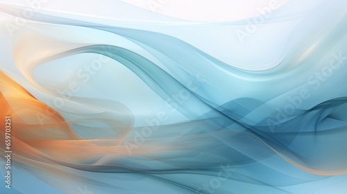 abstract design with blue wavy background  vivid  depth  beauty
