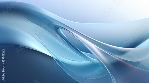 abstract design with blue wavy background, vivid, depth, beauty