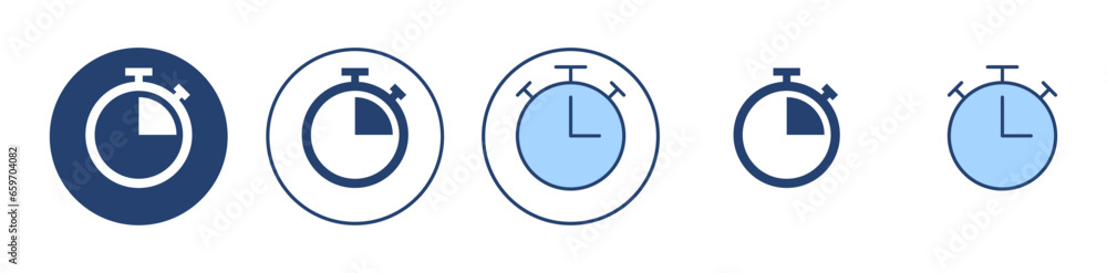 Stopwatch icon vector. Timer sign and symbol. Countdown icon. Period of time Stopwatch icon vector. Timer sign and symbol. Countdown icon. Period of time