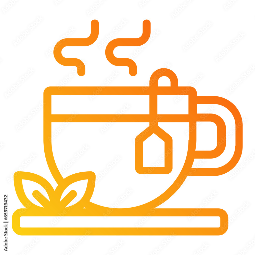 hot tea icon hot tea icon