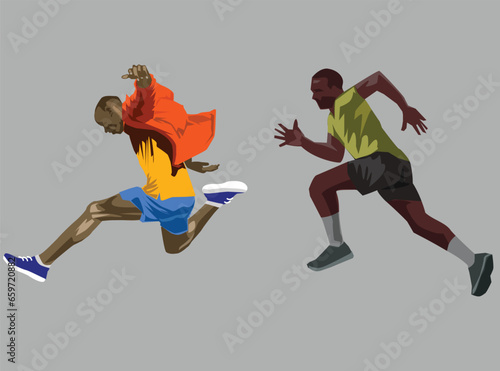 run sport athlete healthy fast jogging