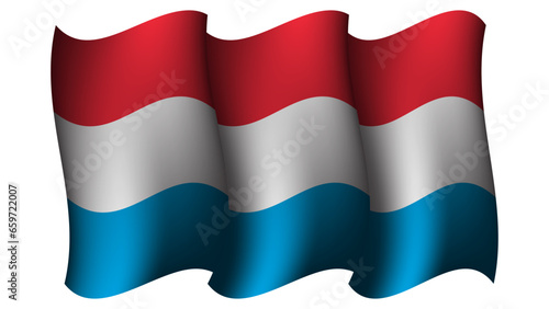 luxembourg waving flag design vector illustration Free Download luxembourg waving flag design vector illustration - GFXLoad