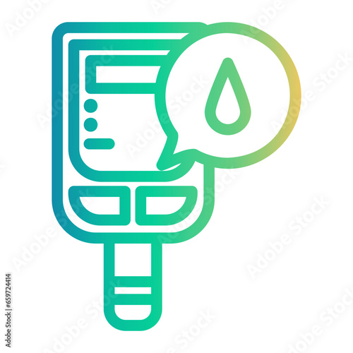 glucose meter icon