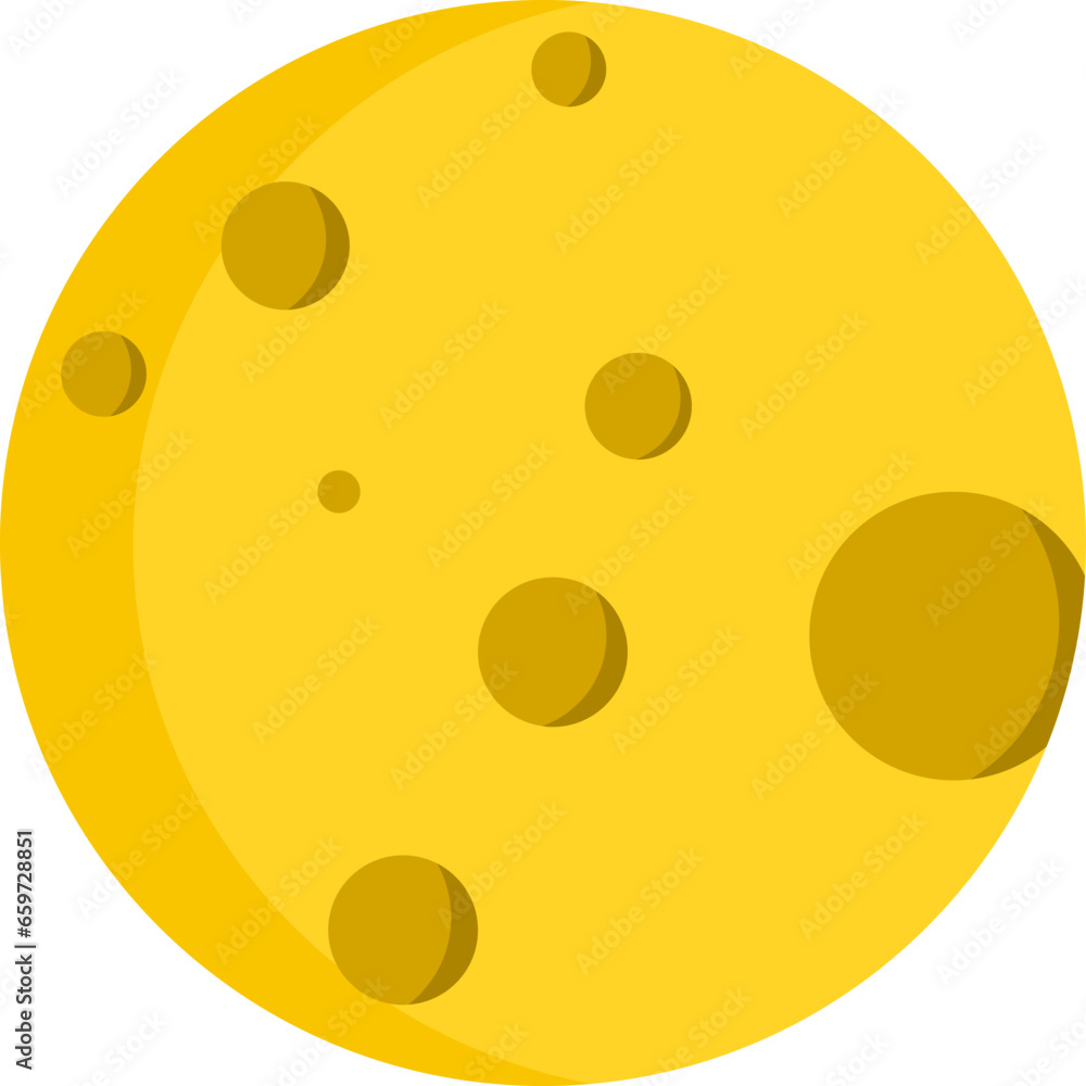 Moon Illustration Vector Moon Illustration Vector