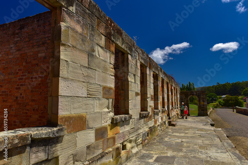 Tablou pe pânză Port Arthur Historic Site, a former convict settlement in Tasmania, Australia