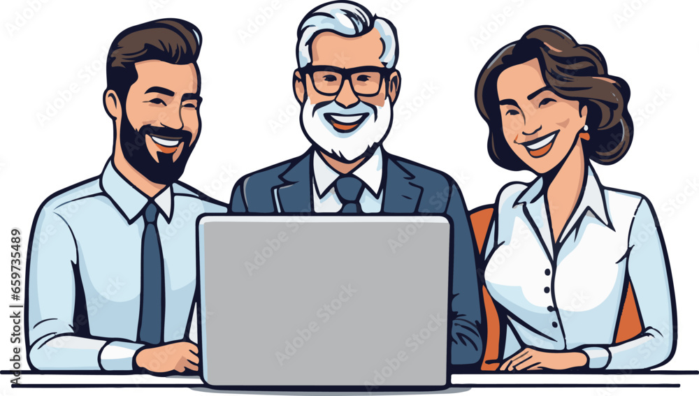 Great lovely cartoon vector office people laptop art
Great lovely cartoon vector office people laptop art