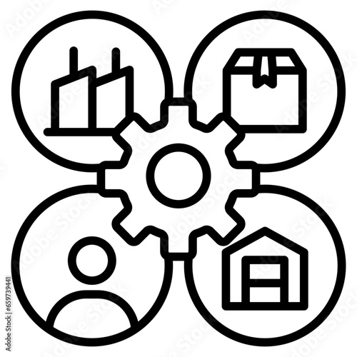 Vendor management icon