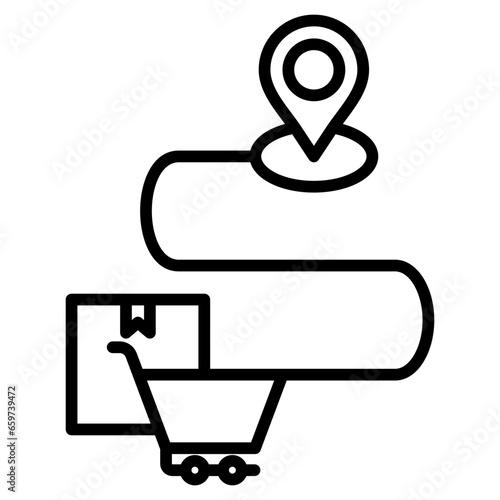 Purchase order tracking icon