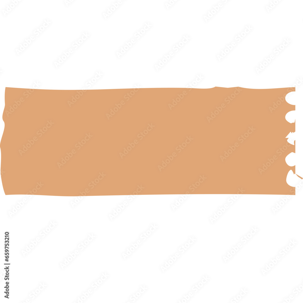 Torn memo paper Torn memo paper
