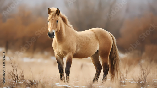 Przewalski's Horse in nature photo