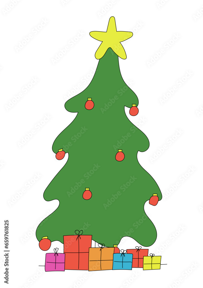 Fototapeta premium Weihnachtsbaum