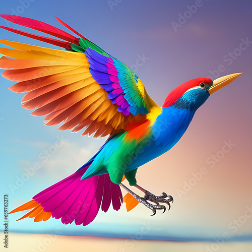 rainbow lorikeet parrot