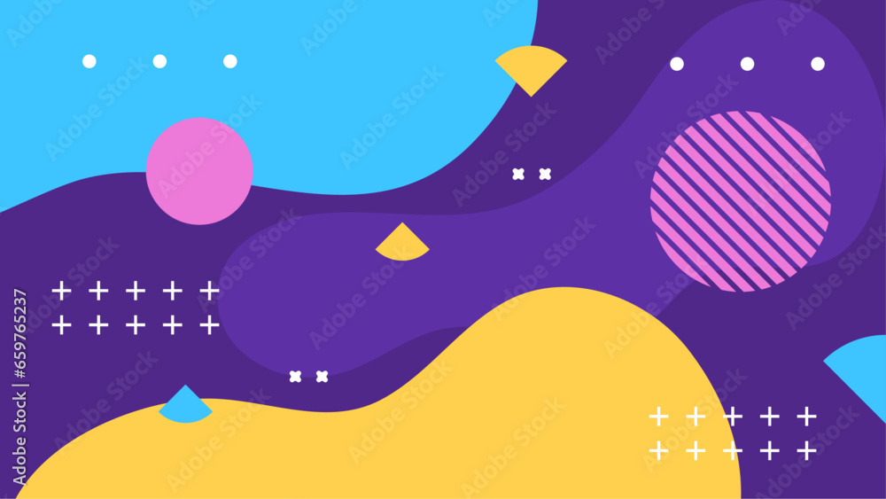 Colorful colourful memphis hipster geometric background Colorful colourful memphis hipster geometric background