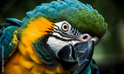 an angry parrot