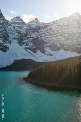 mountain lake in Canada