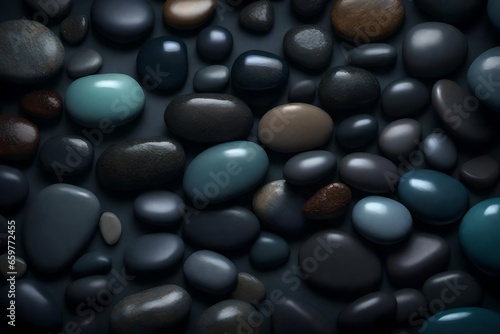 black stones background