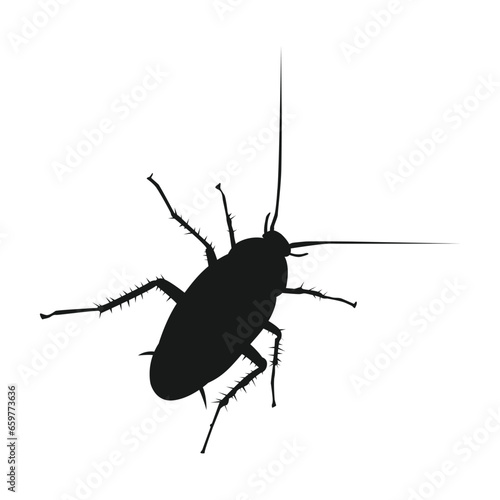 cockroach icon vector © Ida