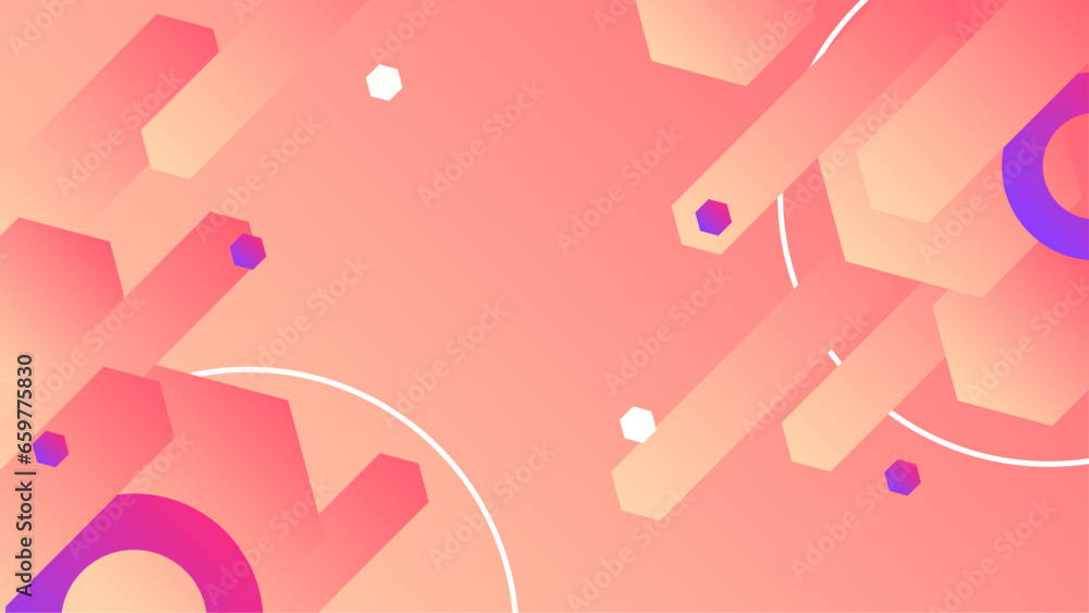 Pink peach and purple violet gradient abstract background with geometric shape Pink peach and purple violet gradient abstract background with geometric shape