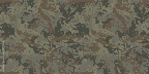 Abstract halftone seamless ...