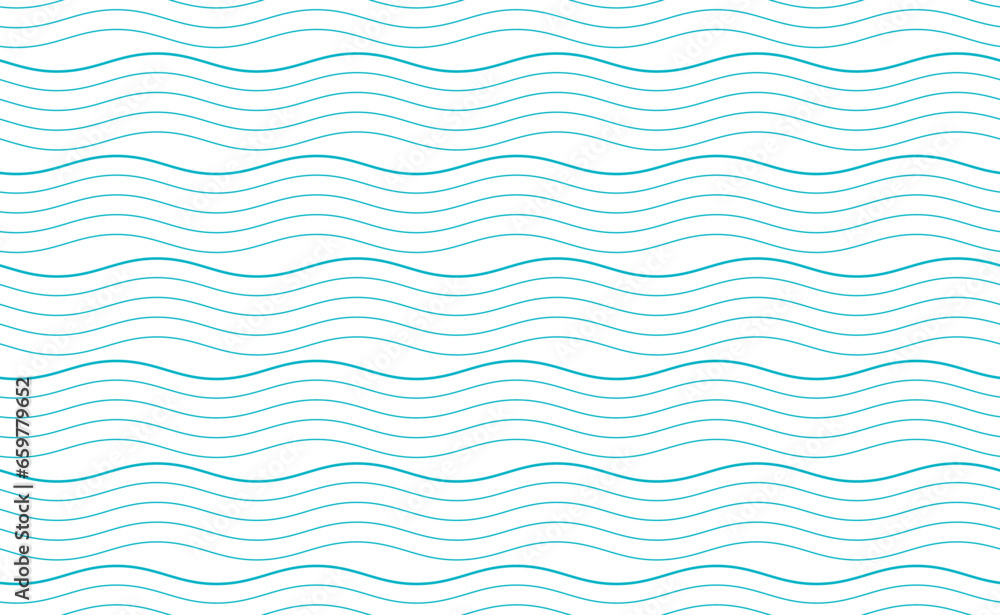 Seamless geometric pattern with waves Seamless geometric pattern with waves