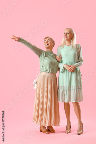 Beautiful stylish mature wo...