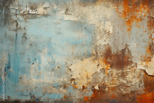 Weathered Surfaces: Peeling Paint, Rust, and Decay