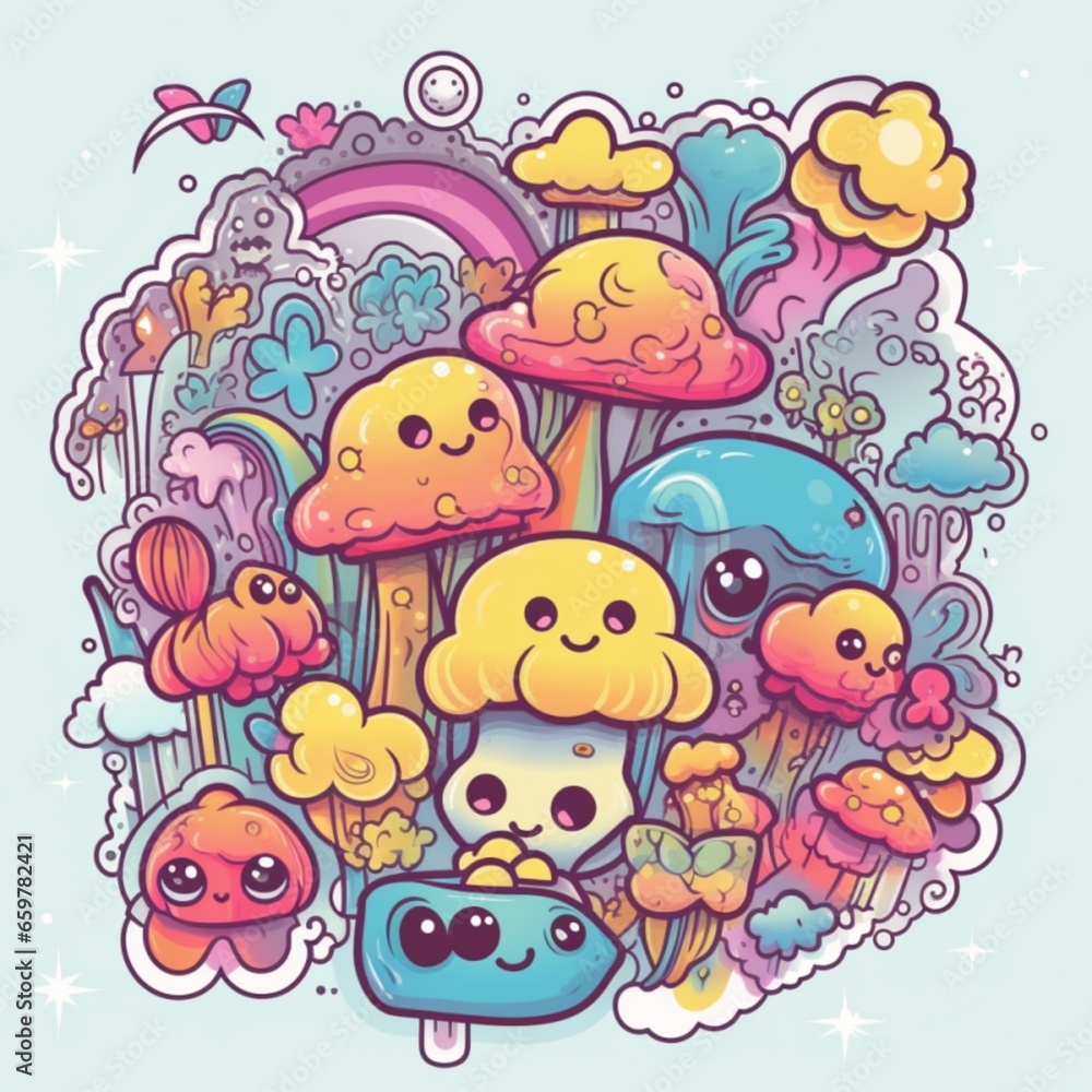 Kawaii Psychedelic Wonderland Kawaii Psychedelic Wonderland