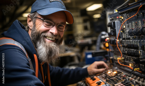 Precision Master: Calibration and Instrumentation Technician in Action.