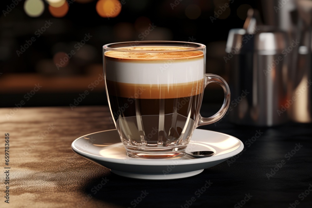 A cup of coffee sitting on top of a saucer. Perfect for coffee lovers or for use in coffee shop promotions A cup of coffee sitting on top of a saucer. Perfect for coffee lovers or for use in coffee shop promotions