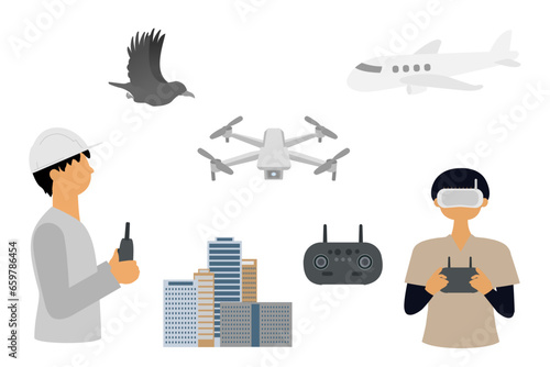 ドローン　ドローン操作　ドローン操縦　禁止法　法律