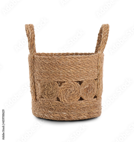Handwoven natural fiber sto...