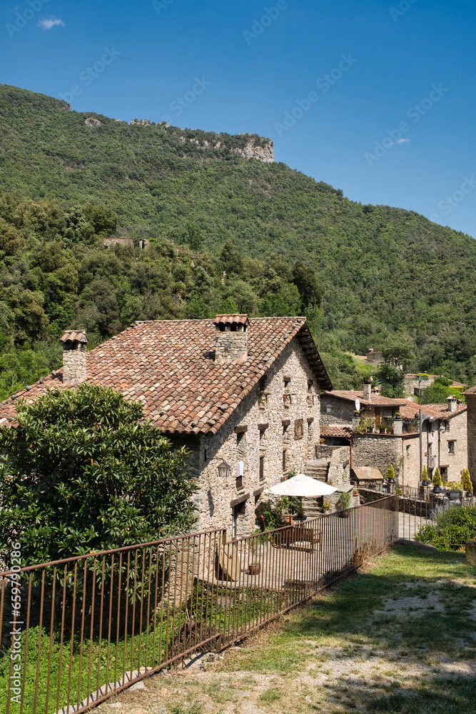Beget, Girona medieval village. Catalonia, Spain. Beget, Girona medieval village. Catalonia, Spain.