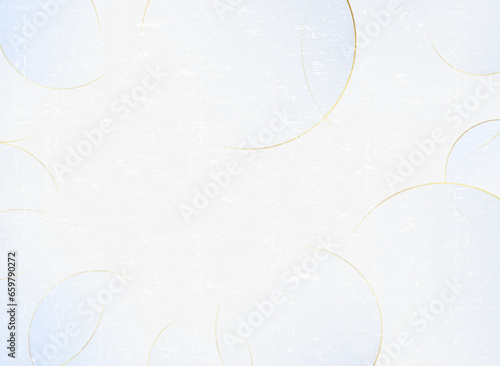 Leinwand Poster ゴールドラインの高級感なコンセプトの抽象的なモダンな白い背景