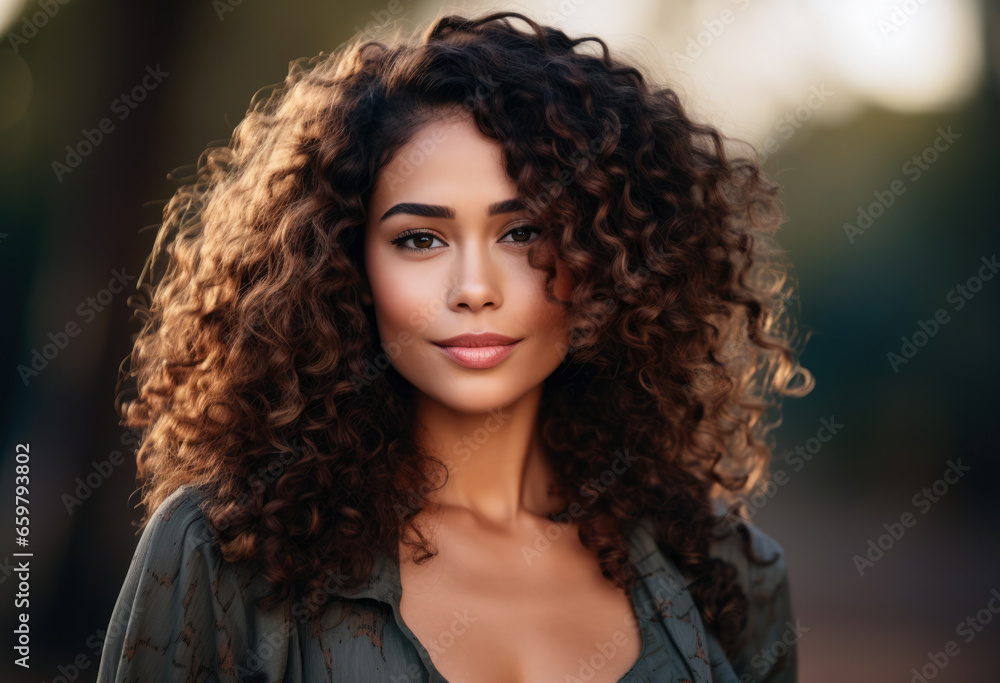 Portrait of an attractive young woman Portrait of an attractive young woman