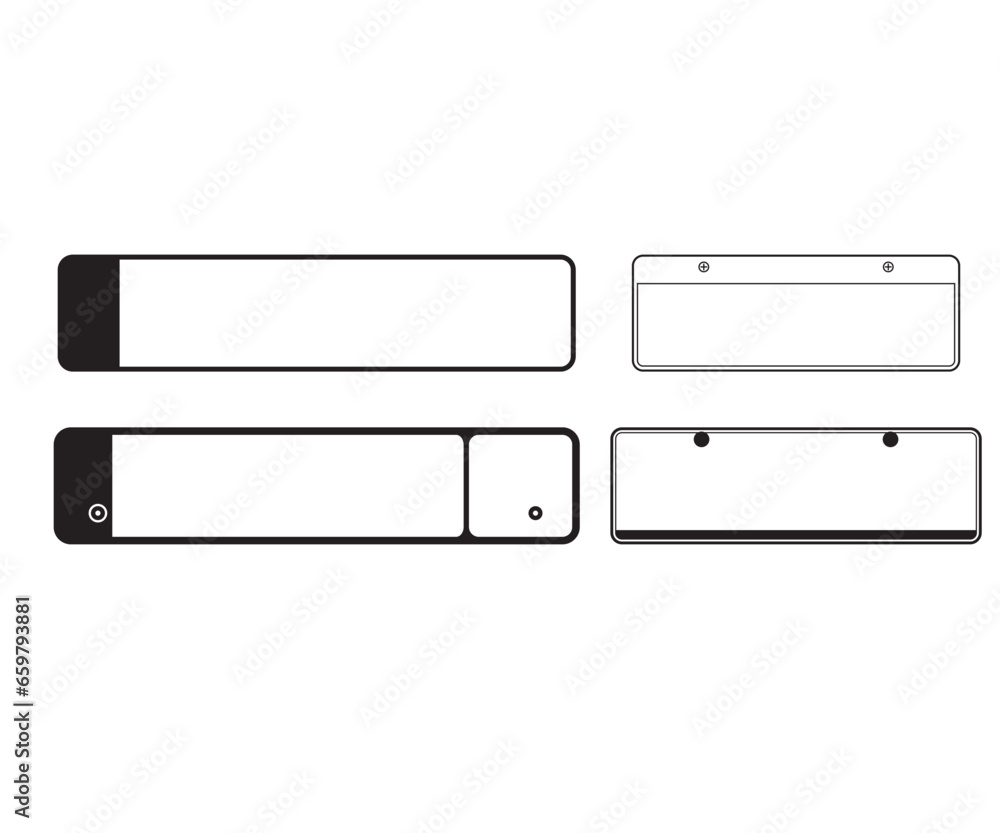 License Plate Template, Car license plate Silhouette, Car License plate SVG, Car License Plate Vector, License Plate Clipart, Cuttable License Plate Template, Car license plate Silhouette, Car License plate SVG, Car License Plate Vector, License Plate Clipart, Cuttable