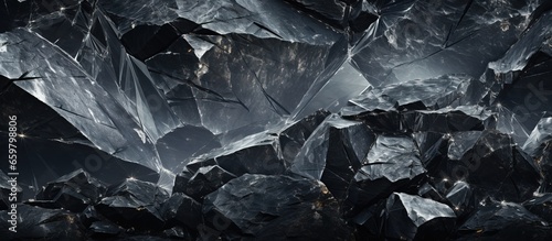 High resolution seamless texture of Black Starlight Quartz stone