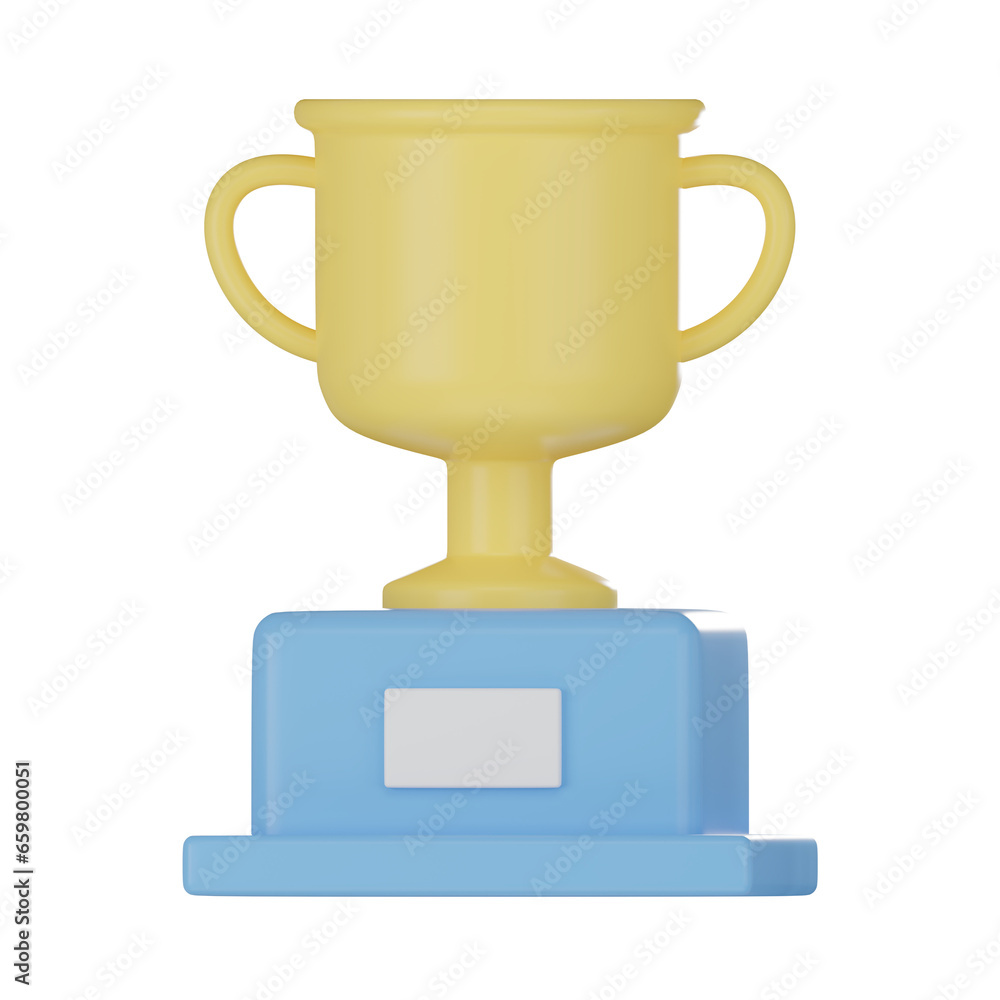Trophy 3D Illustration Trophy 3D Illustration