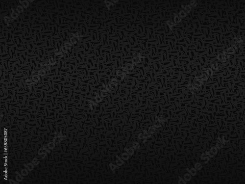 Black metal texture steel background. Perforated metal sheet.
