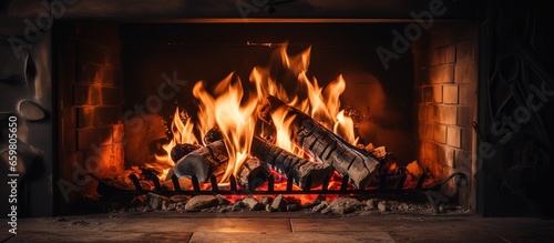 Fire in the fireplace ignites our senses bringing enticing scents radiant sights crackling sounds and comforting warmth