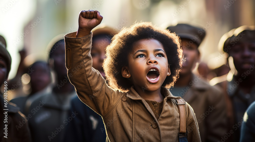 Calling for civil rights for black Child in America Calling for civil rights for black Child in America